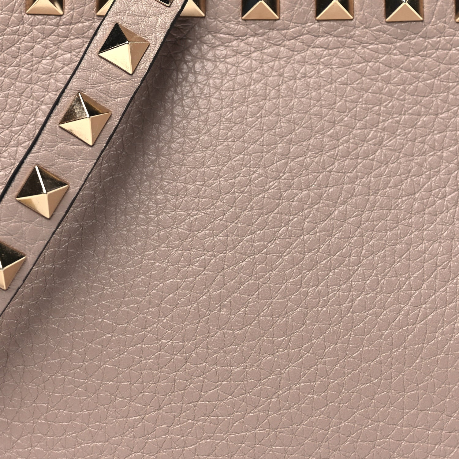 Valentino Garavani Calfskin Rockstud Camera Crossbody Bag Poudre 7 of 9