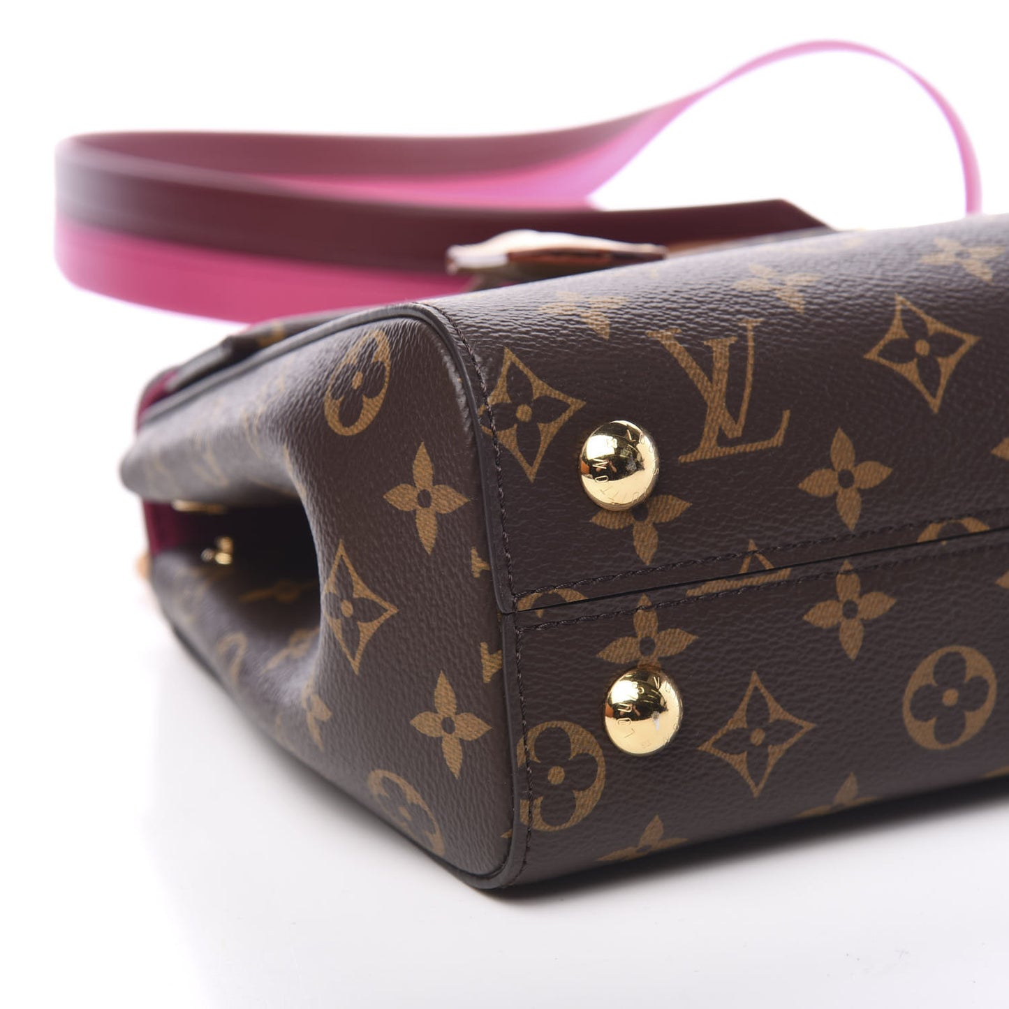 Monogram Cluny BB Bordeaux Fuchsia
