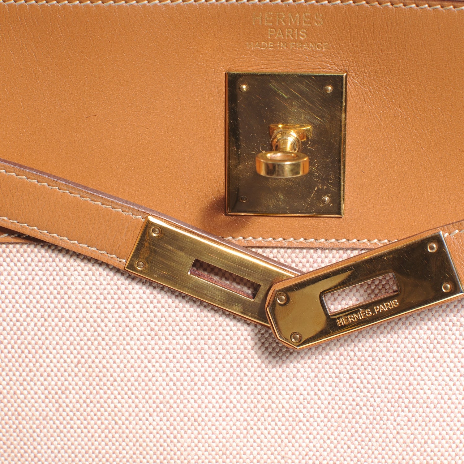 Hermes Toile Box Kelly 32 Gold 5 of 7