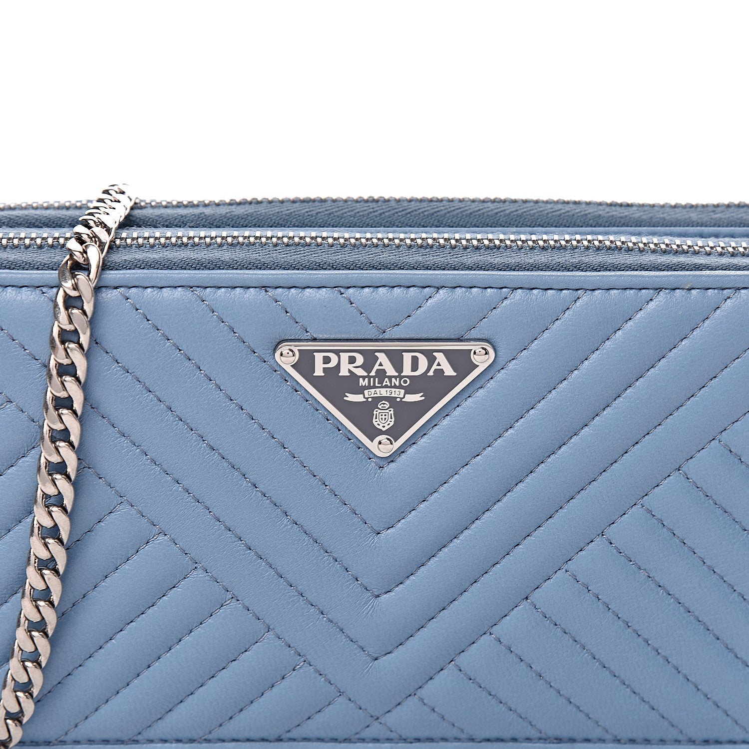 Prada Nappa Impunture Mini Shoulder Bag Astrale 10 of 13