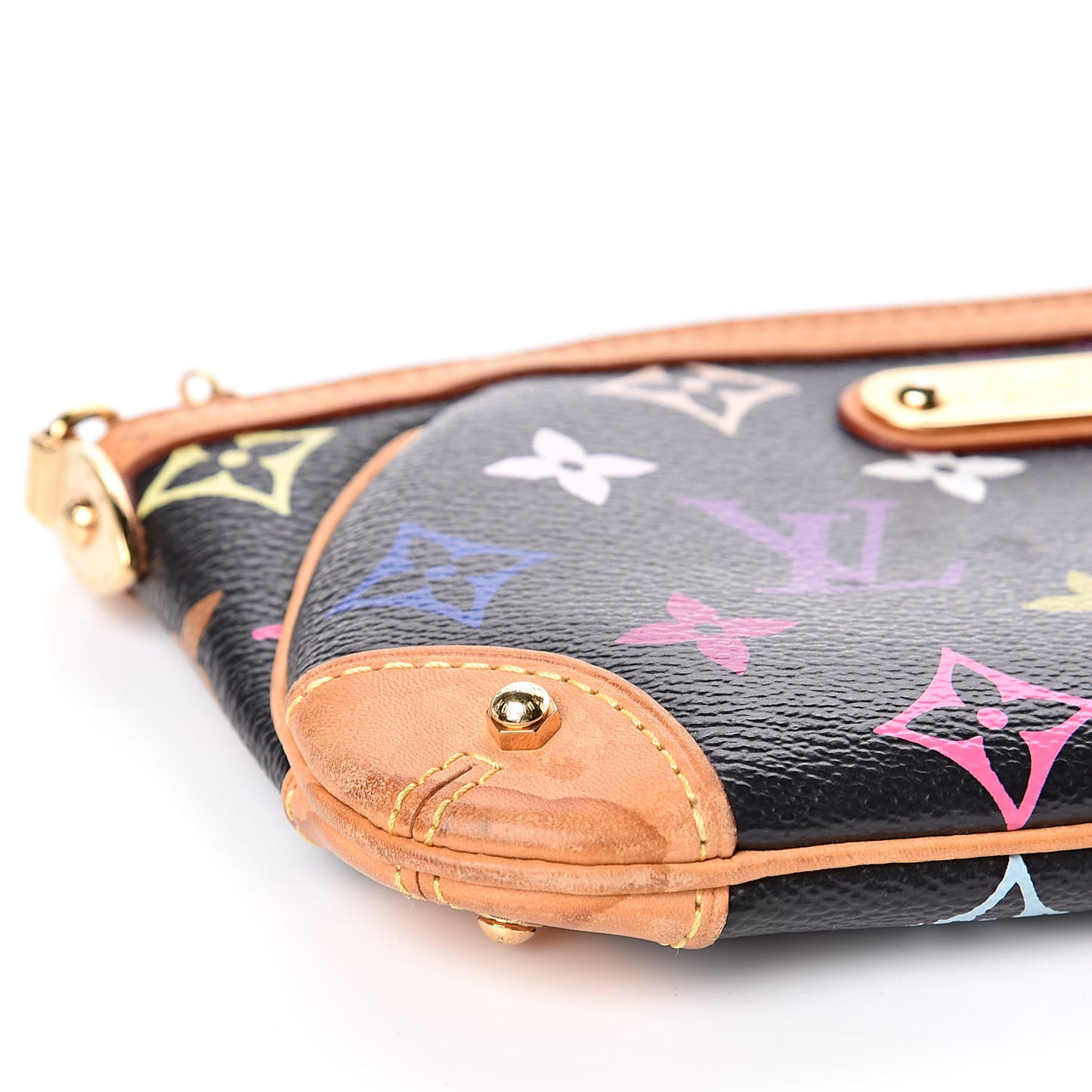Monogram Multicolor Pochette Milla MM Black