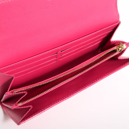 Louis Vuitton Vernis Sarah Wallet Rose Pop 5 of 7
