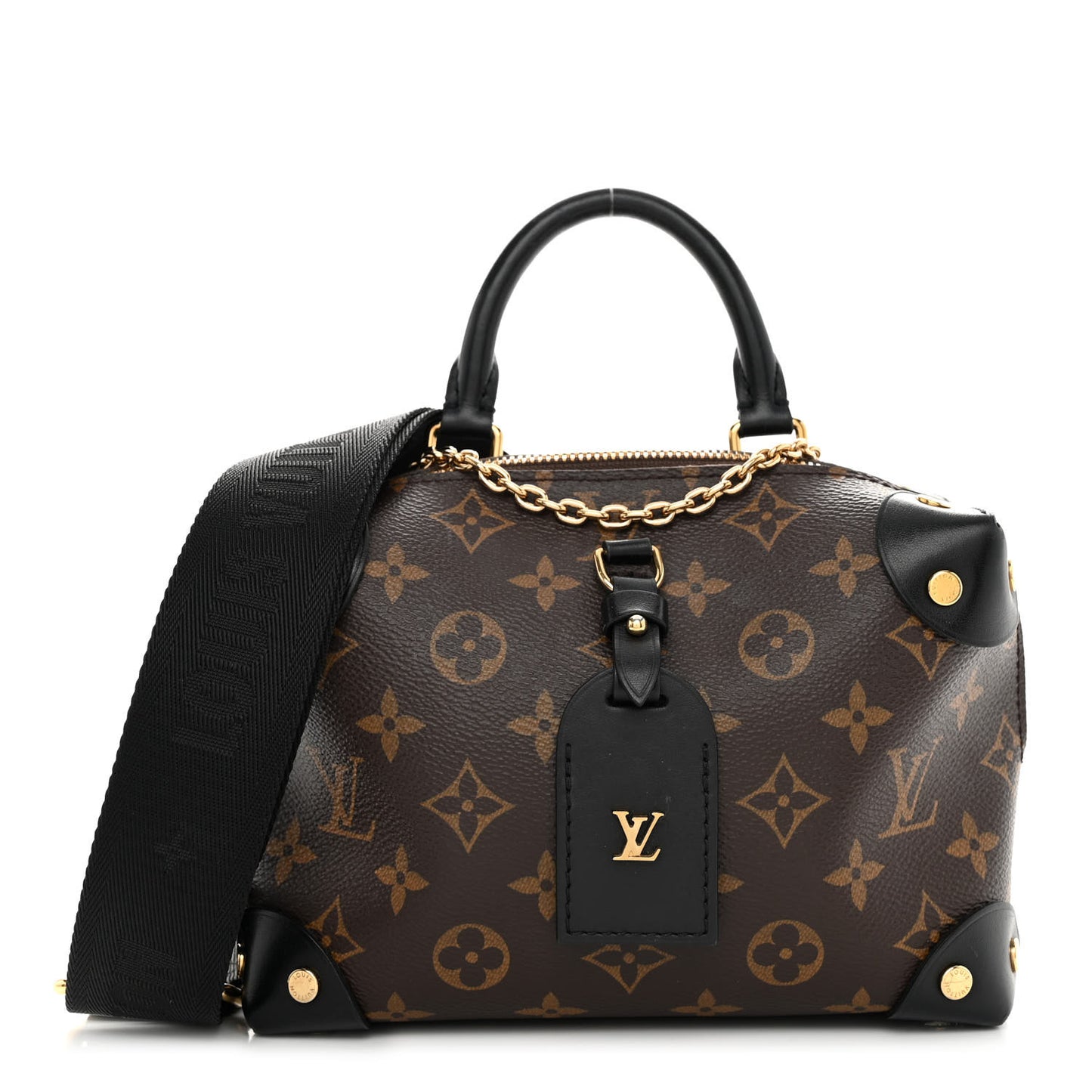 Monogram Petite Malle Souple Black