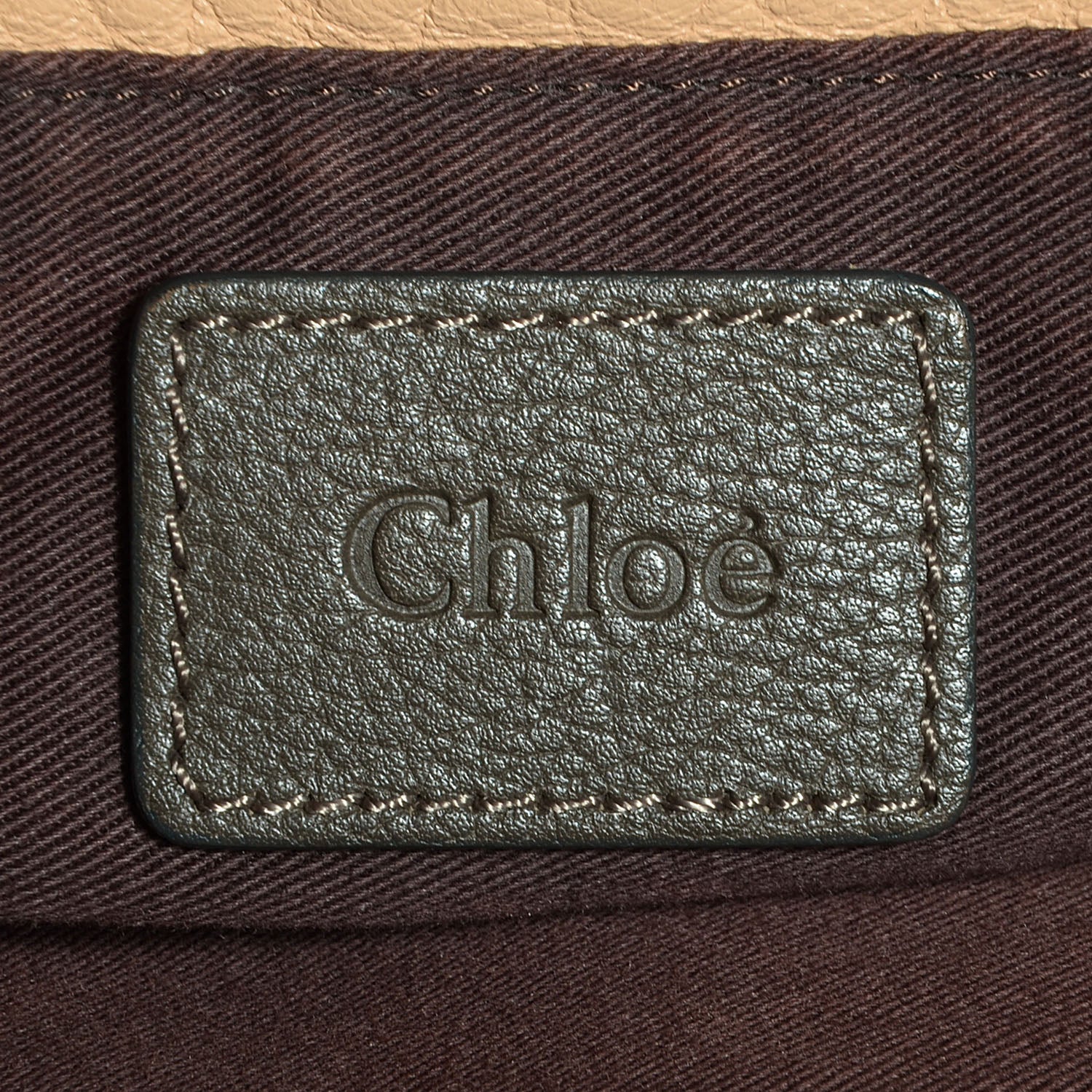 Chloe Calfskin Large Paraty Rock 7 of 9