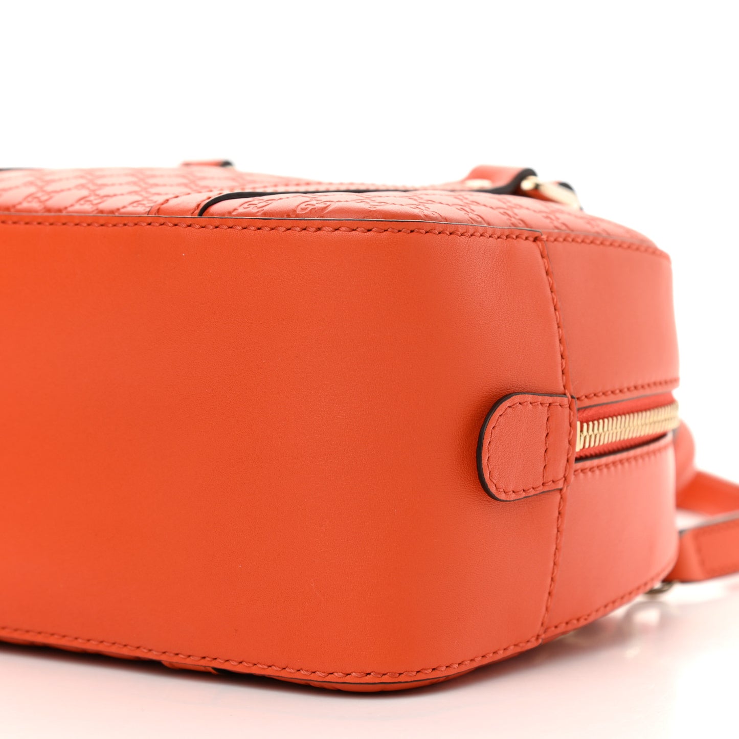 Soft Microguccissima Small Crossbody Bag Sun Orange
