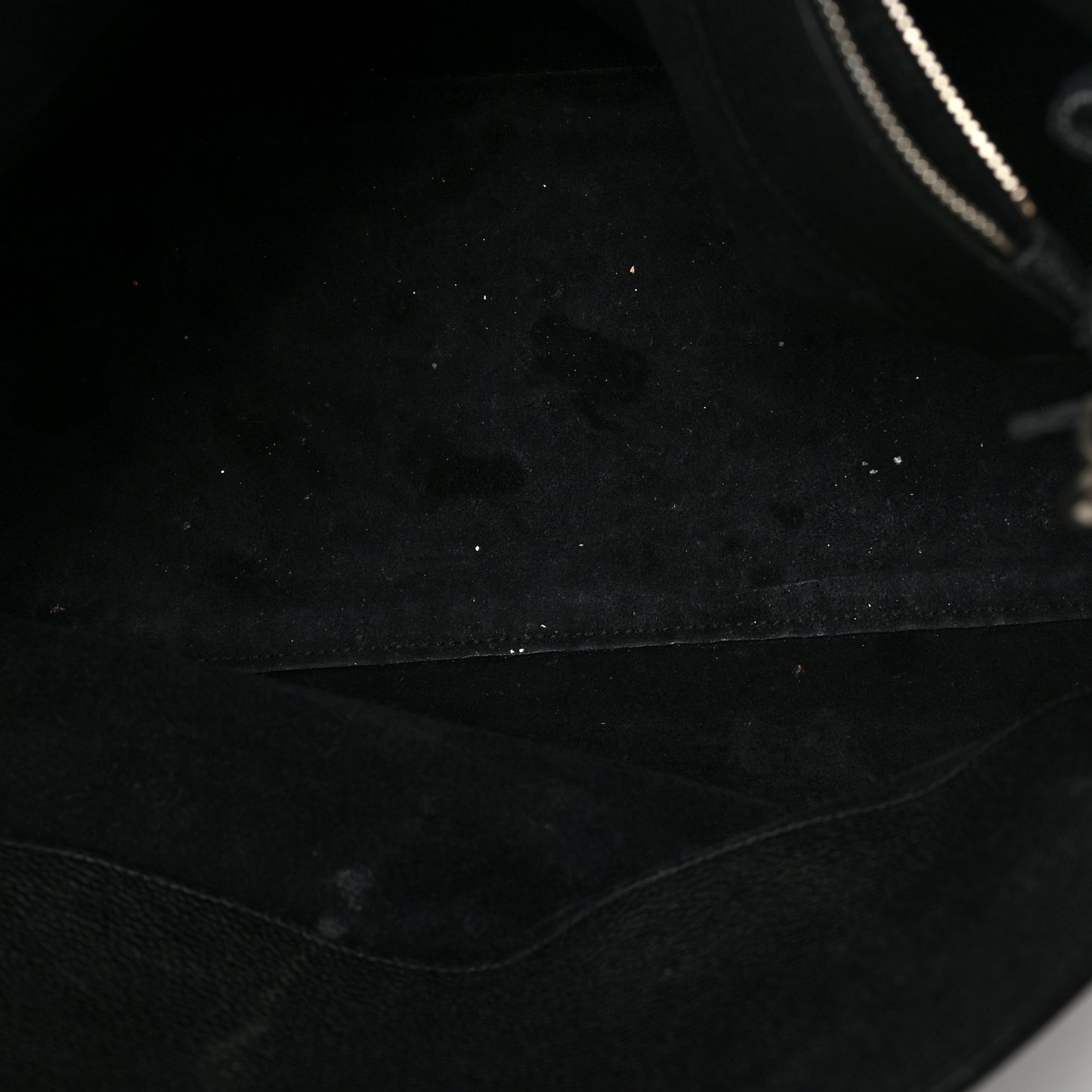 Grained Calfskin Medium Souple Sac De Jour Black