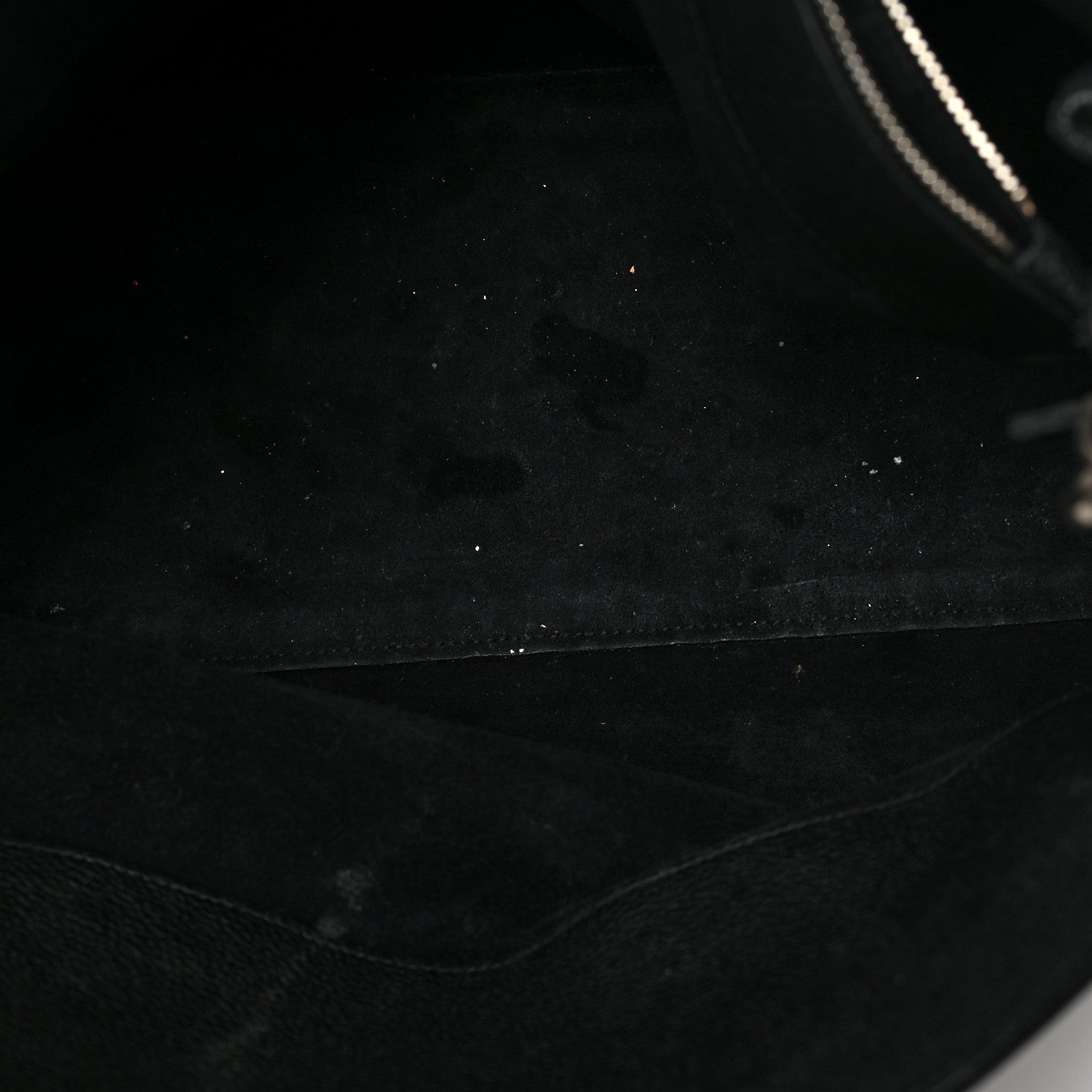 Saint Laurent Grained Calfskin Medium Souple Sac De Jour Black 8 of 8