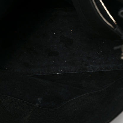 Saint Laurent Grained Calfskin Medium Souple Sac De Jour Black 8 of 8