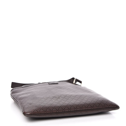 Gucci Hilary Lux Bright Diamante Medium Flat Messenger Bag Testa di Moro 4 of 11