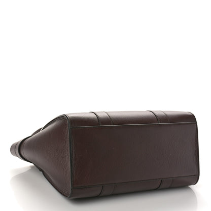 Mulberry Grain Vegetable Tanned Calfskin Small Zipped Bayswater Oxblood 4 of 9
