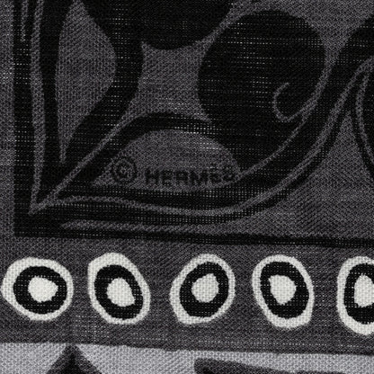 Hermes Wool Silk Namaste Scarf 100 3 of 4