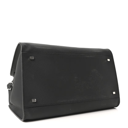 The Row Matte Grained Calfskin Soft Margaux 15 Black 4 of 9