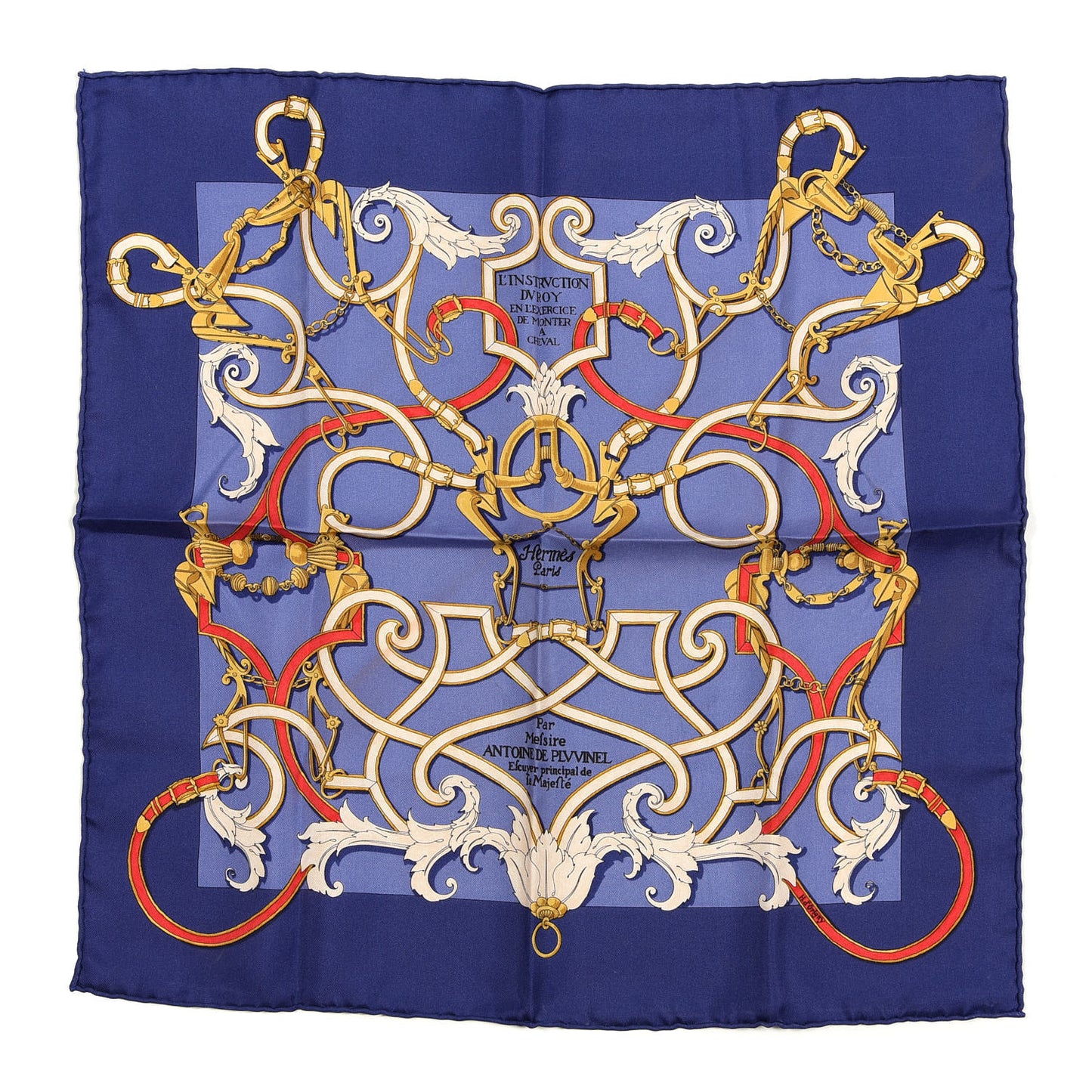 Silk L'Instruction Du Roy Scarf 45