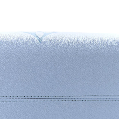 Louis Vuitton Empreinte Monogram Giant By The Pool Onthego MM Summer Blue 16 of 16