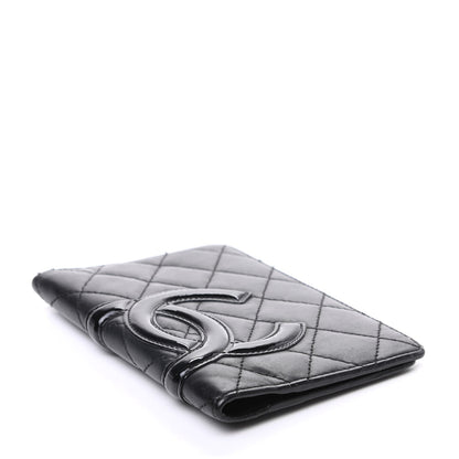 Chanel Calfskin Quilted Small Cambon Agenda Planner Black 4 of 8