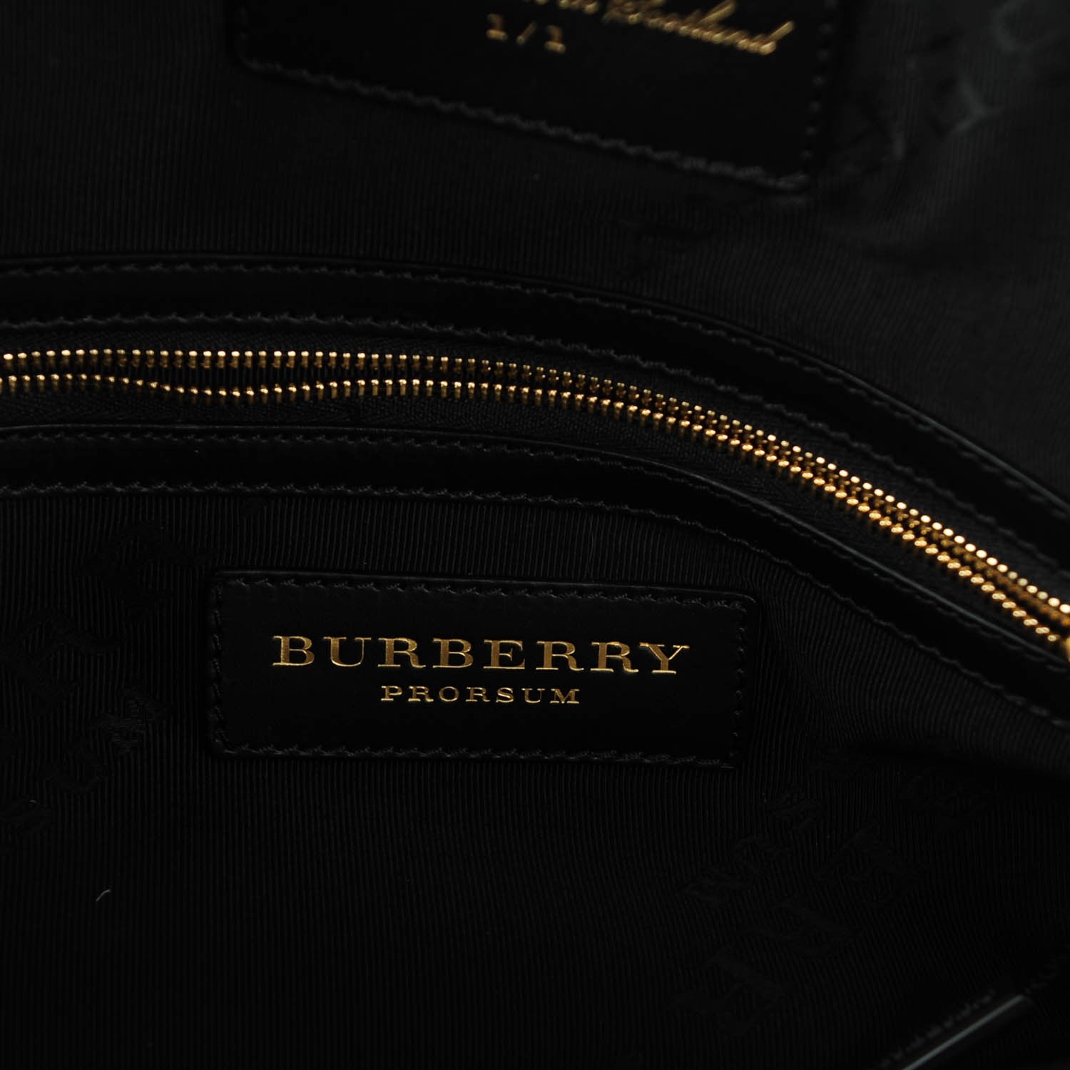 Burberry Prorsum Wool Cashmere Large Thornbury Black 7 of 9