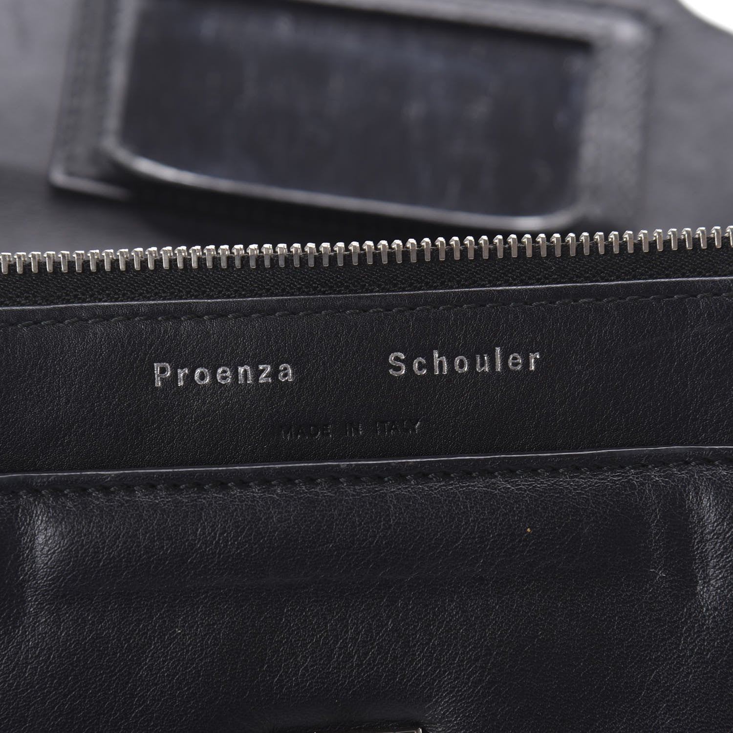 Proenza Schouler Smooth Calfskin PS11 Chain Wallet Black 8 of 11