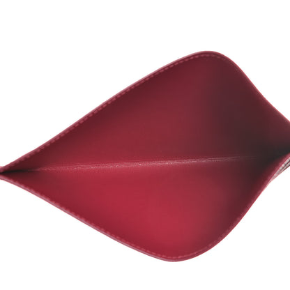 Louis Vuitton Calfskin Felicie Card Holder Insert Fuchsia 5 of 6