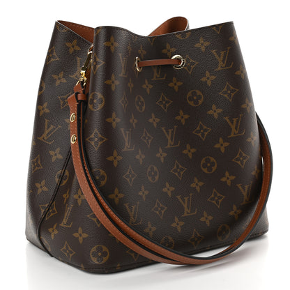Louis Vuitton Monogram Neonoe MM Caramel 3 of 8
