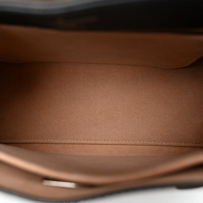 Louis Vuitton Calfskin Lockme Ever BB Black 5 of 12
