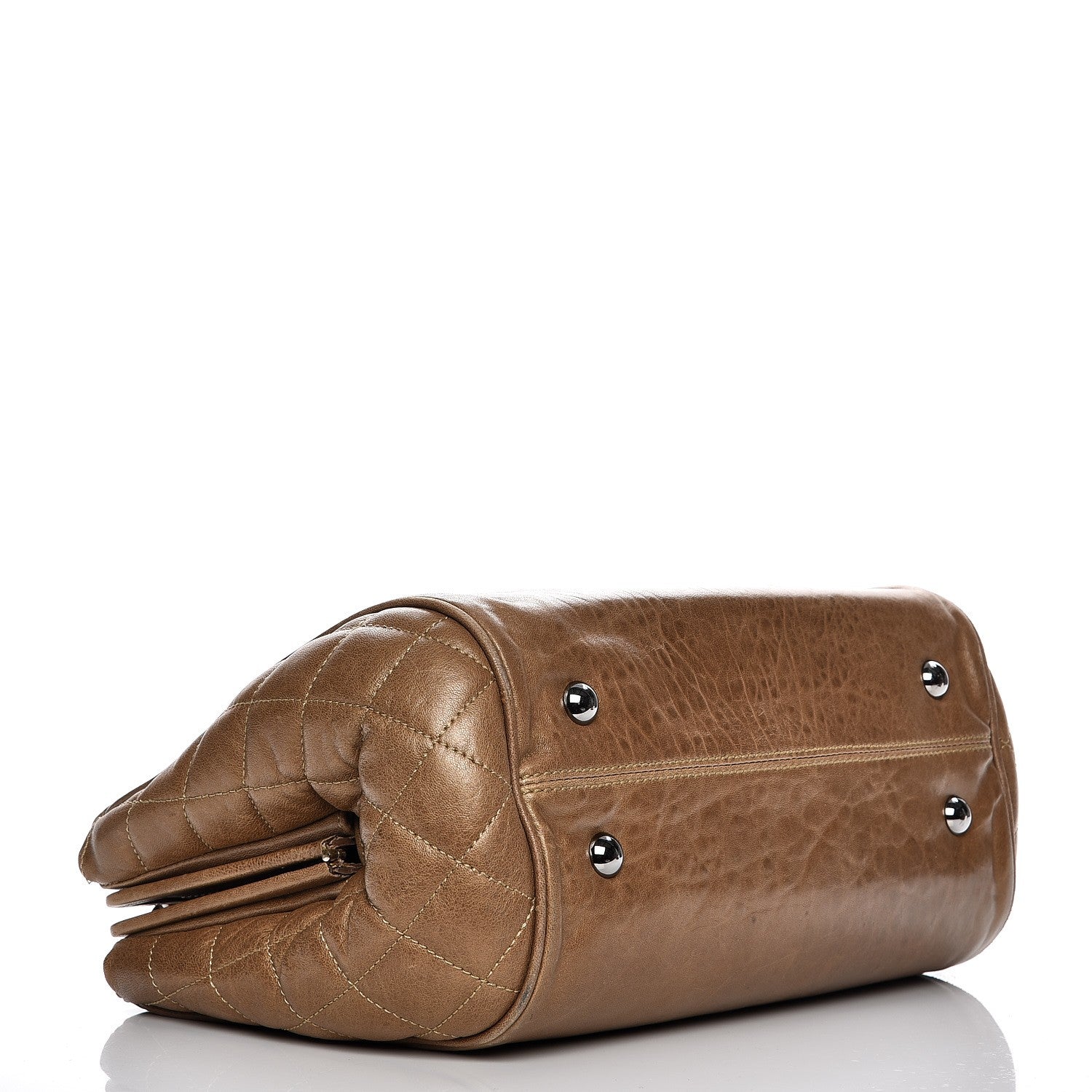 Chanel Calfskin Small Perfect Day Tote Brown 4 of 13