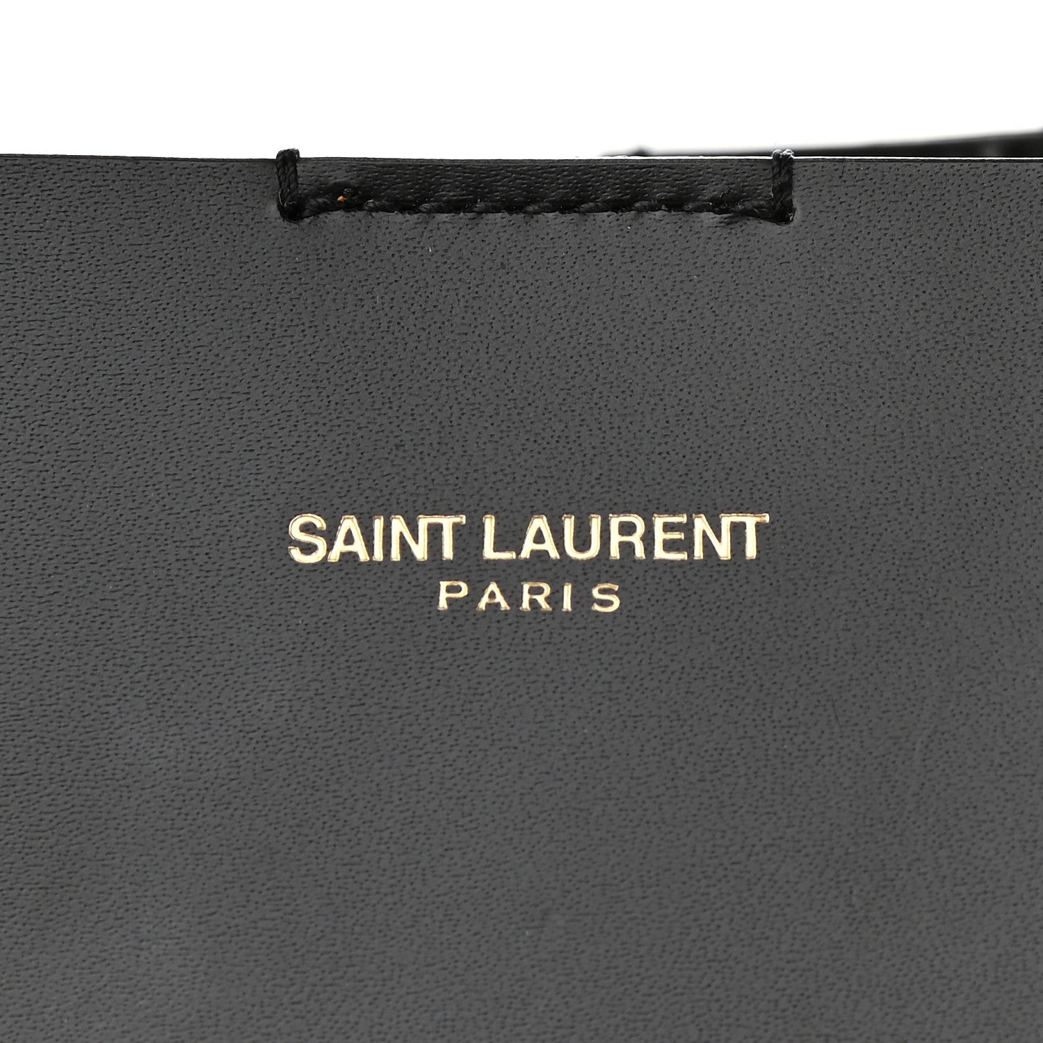 Saint Laurent Calfskin Classic Monogram Double Face Tote Black 9 of 11