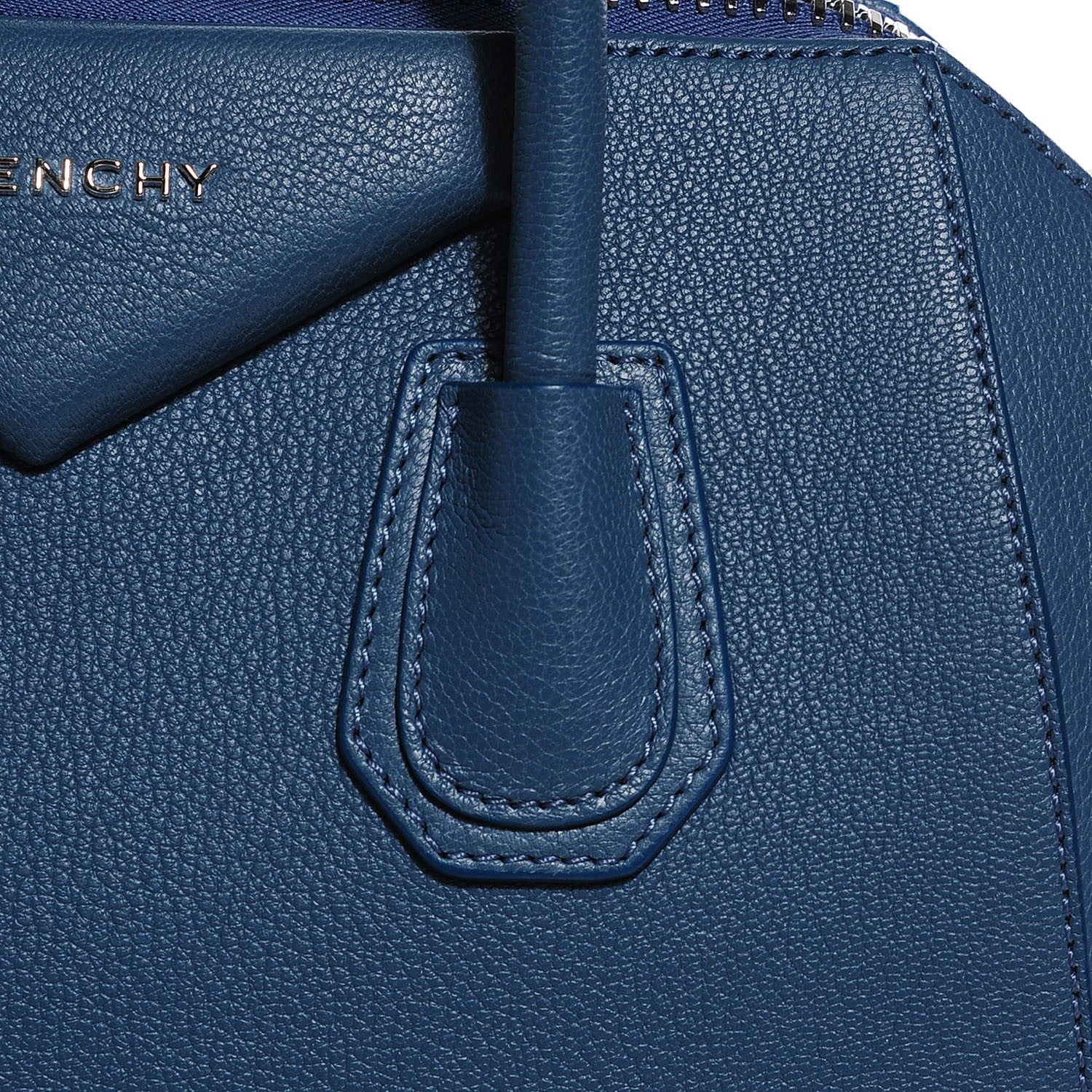 Givenchy Sugar Goatskin Small Antigona Mineral Blue 9 of 11