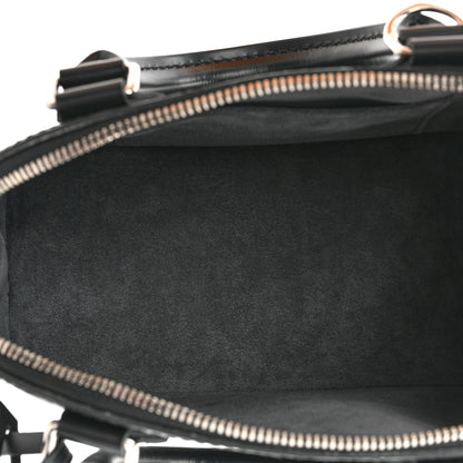 Louis Vuitton Epi Jacquard Alma BB Black 5 of 9