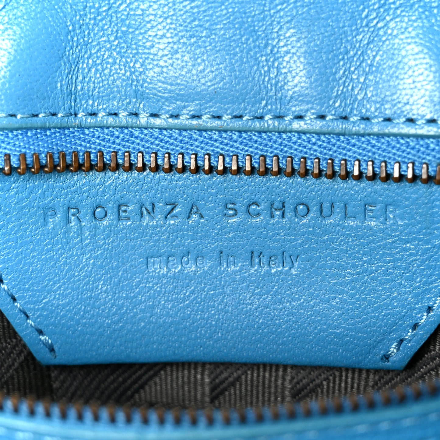 Lambskin Medium PS1 Satchel Blue