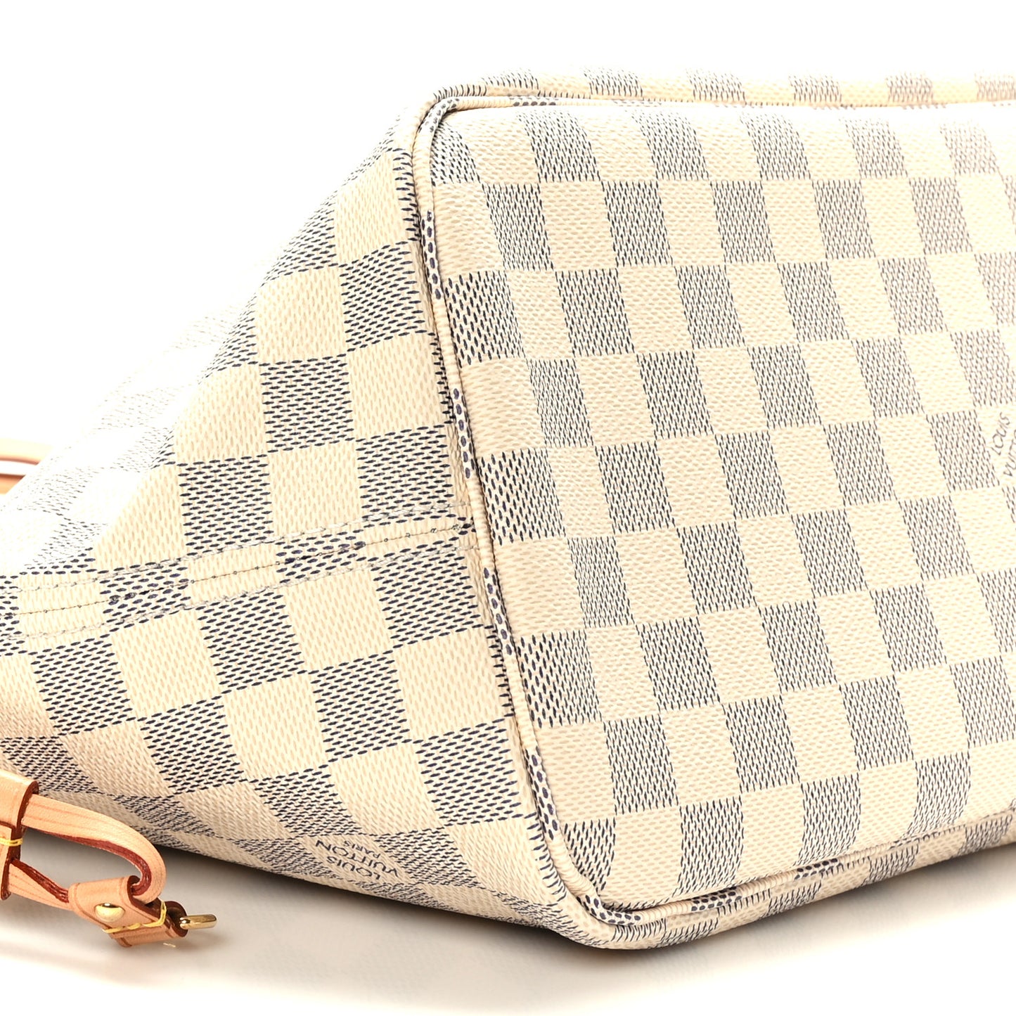Damier Azur Neo Neverfull MM Rose Ballerine