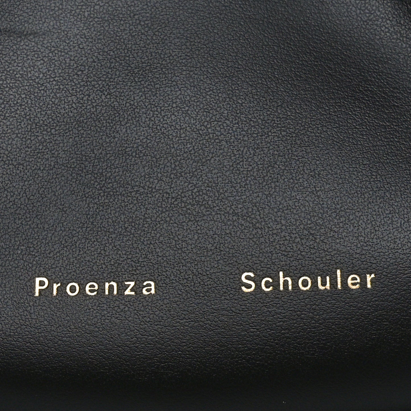 Calfskin Small Ruched Tote Black