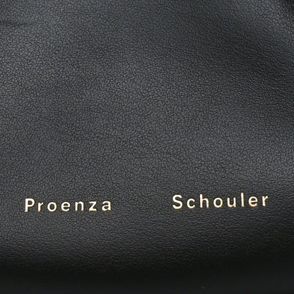 Proenza Schouler Calfskin Small Ruched Tote Black 6 of 11