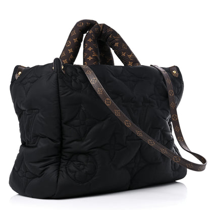 Louis Vuitton Econyl Monogram Pillow Giant Onthego MM Black 3 of 8