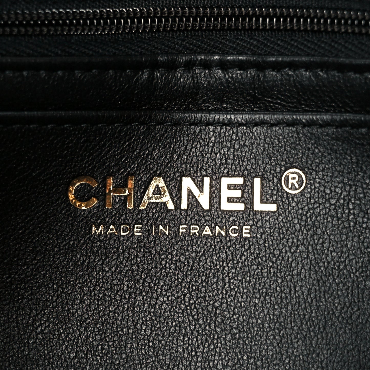 Lambskin Quilted Mini Rectangular Flap Black