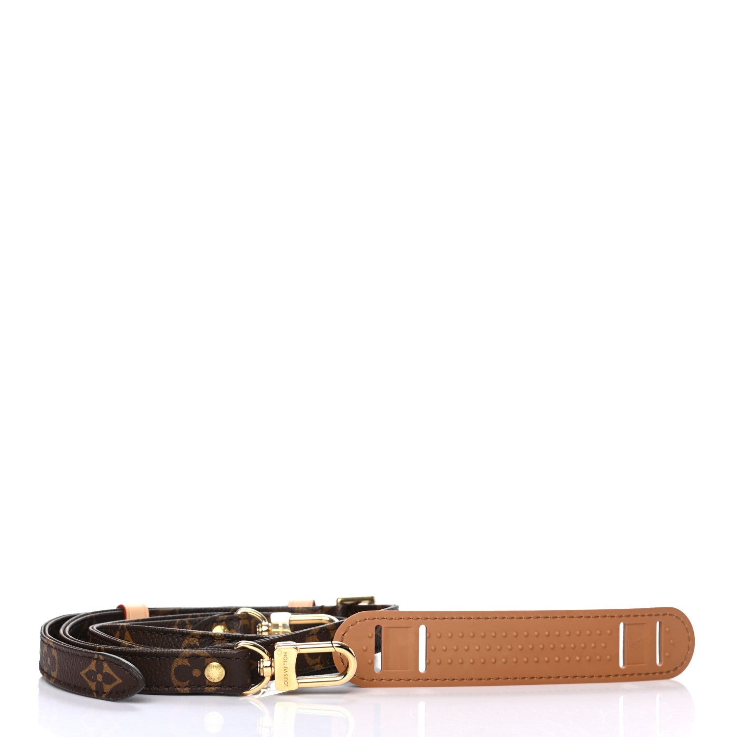 Louis Vuitton Monogram 16mm Adjustable Shoulder Strap 2 of 4