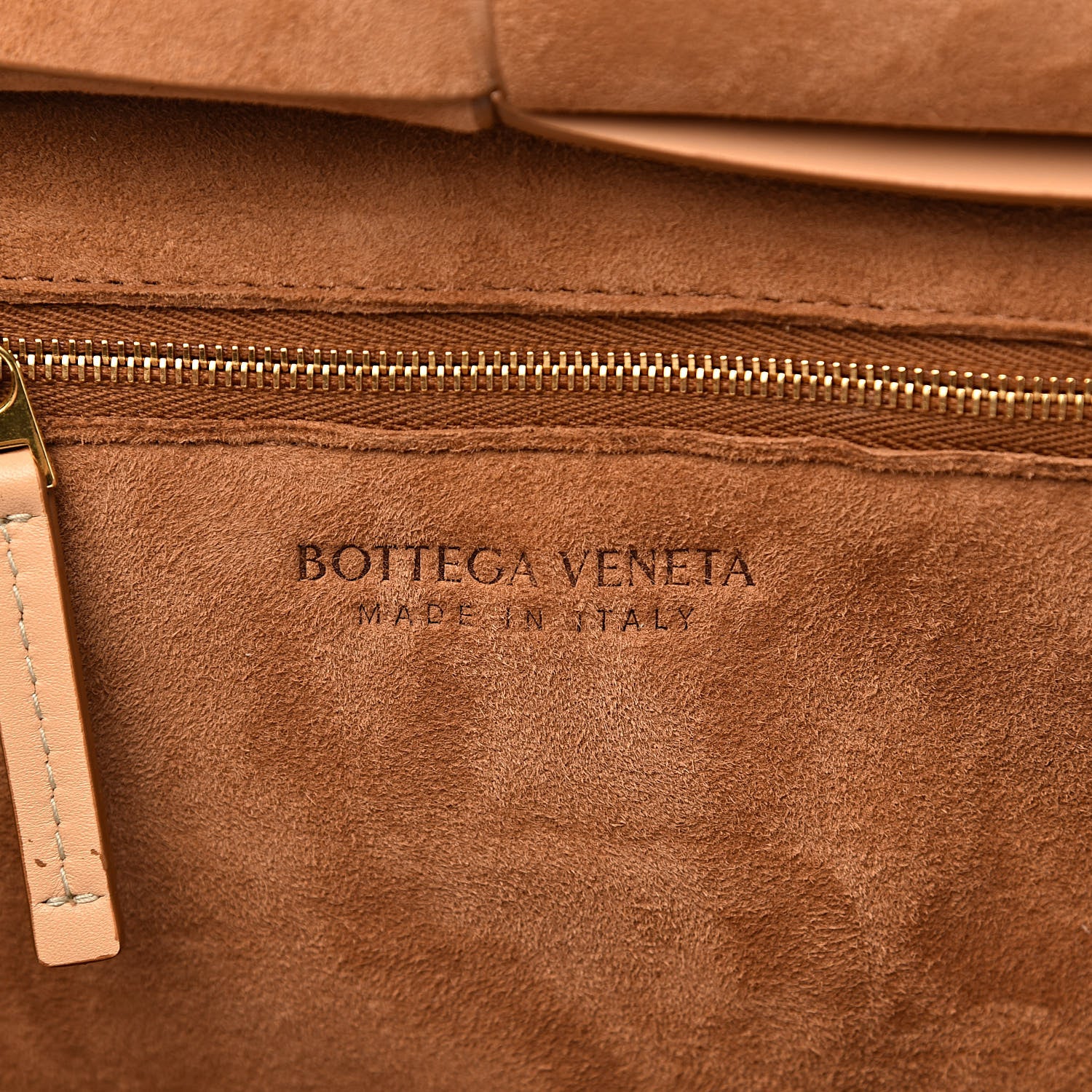 Bottega Veneta French Calfskin Maxi Intrecciato Mini Arco Nude 6 of 10