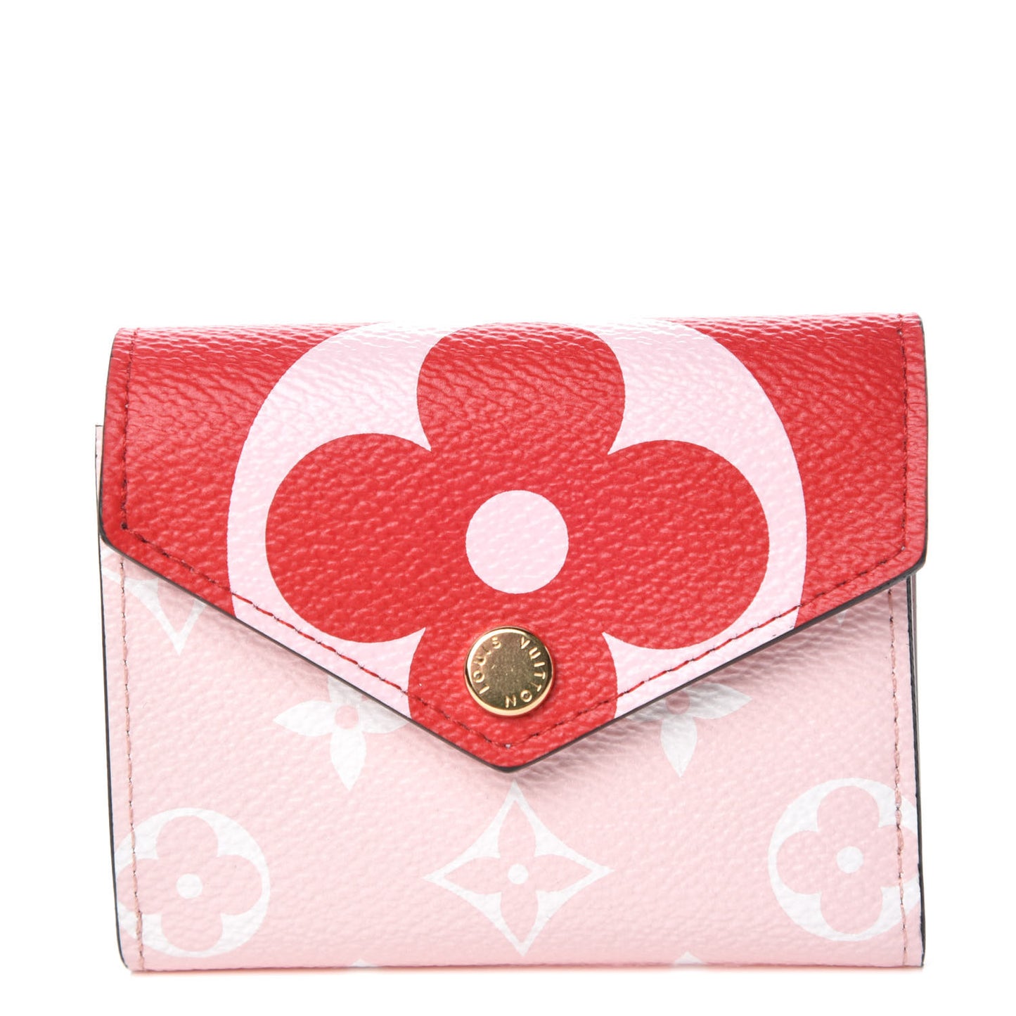 Monogram Giant Zoe Wallet Rouge Rose