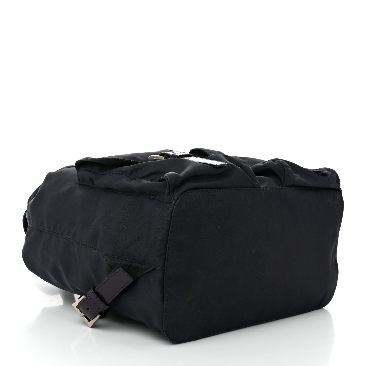 Prada Tessuto Nylon Saffiano Medium Backpack Purple 4 of 11