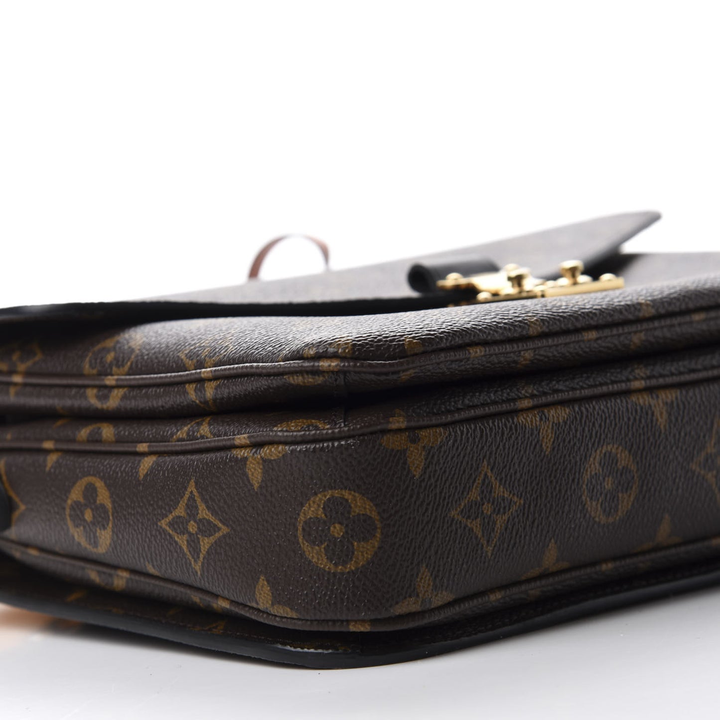 Monogram Braided Pochette Metis Safran