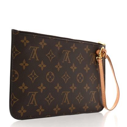 Louis Vuitton Monogram Neverfull MM GM Pochette 3 of 8