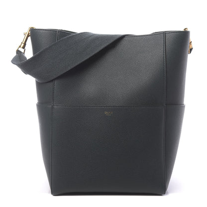 Celine Soft Grained Calfskin Sangle Bucket Bag Amazone 1 of 10