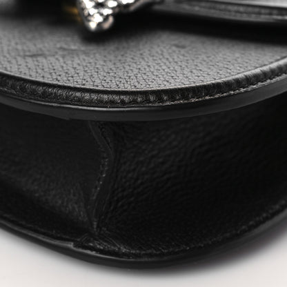 Gucci Calfskin Web Crystal Butterfly Stripe Small Totem Shoulder Bag Black 9 of 10