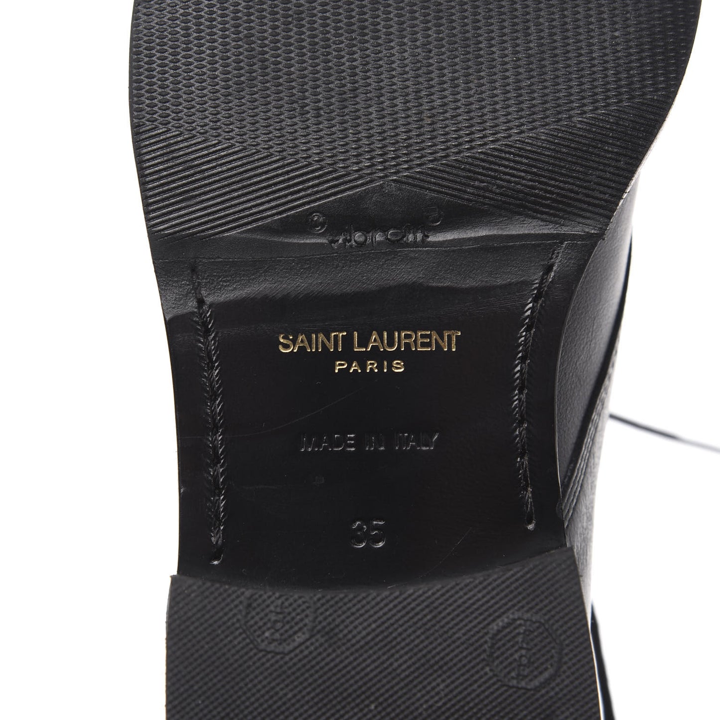 Smooth Calfskin Ankle Boots 35 Black