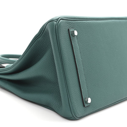 Hermes Togo Birkin 35 Malachite 9 of 10