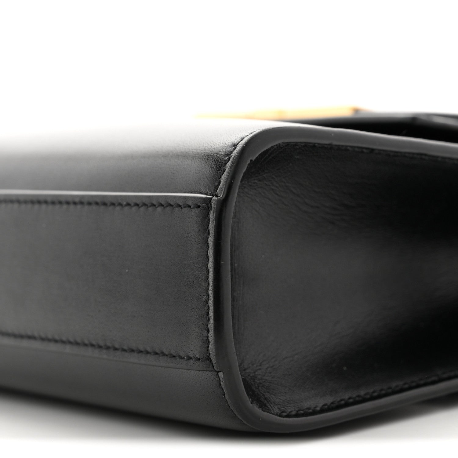 Saint Laurent Smooth Calfskin Small Manhattan Shoulder Bag Black 10 of 11