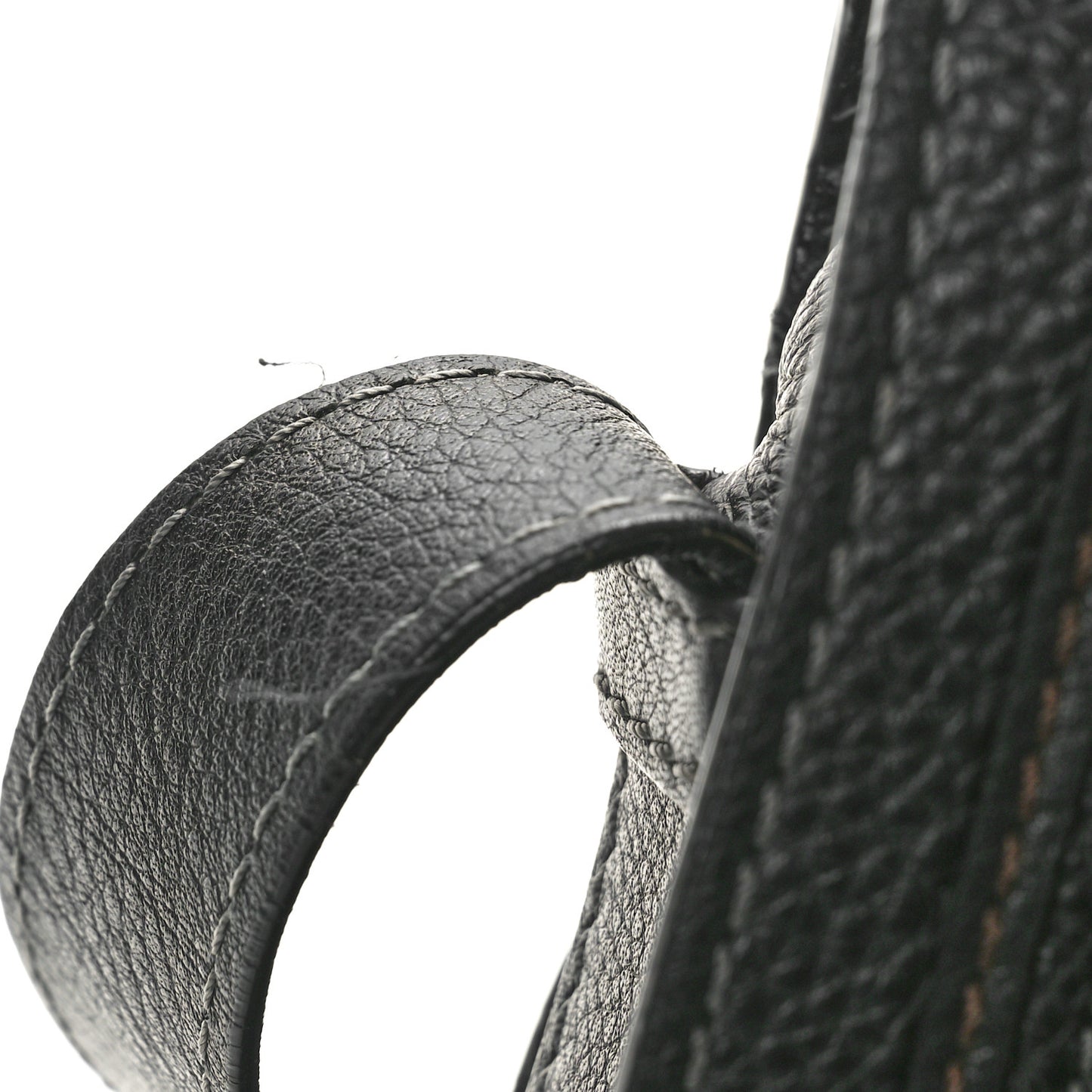 Calfskin Medium Marcie Round Crossbody Bag Black