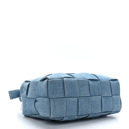 Bottega Veneta Denim Maxi Intrecciato Brick Cassette Bag Indigo 4 of 8