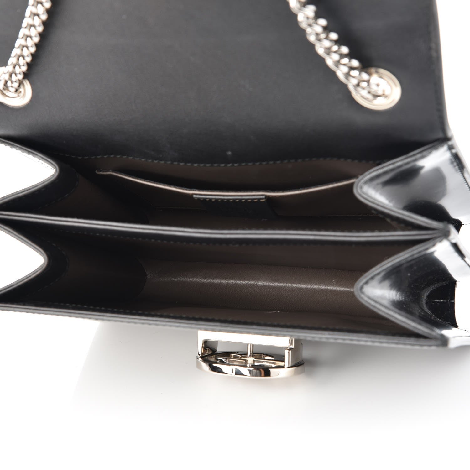 Gucci Shade Lux Calfskin Small Interlocking G Shoulder Bag Black 5 of 7