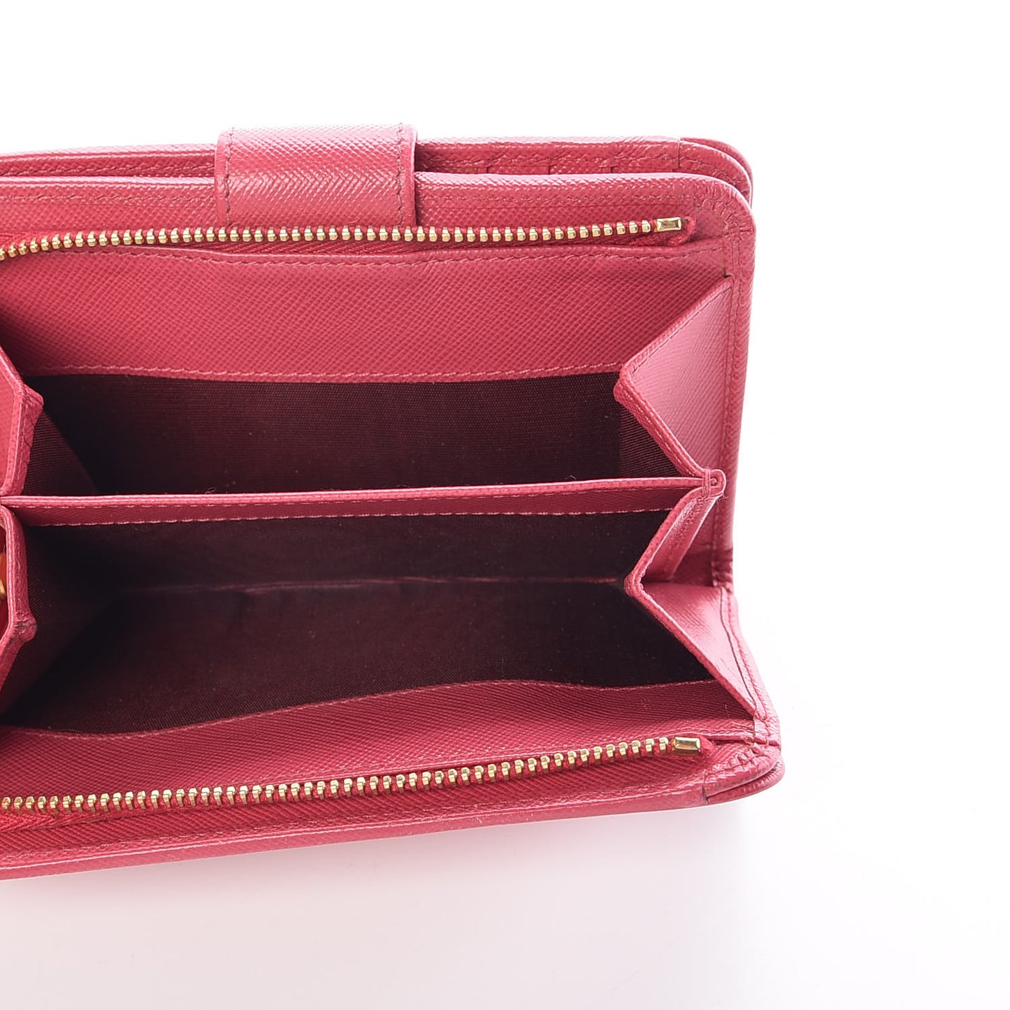 Saffiano Compact Wallet Peonia