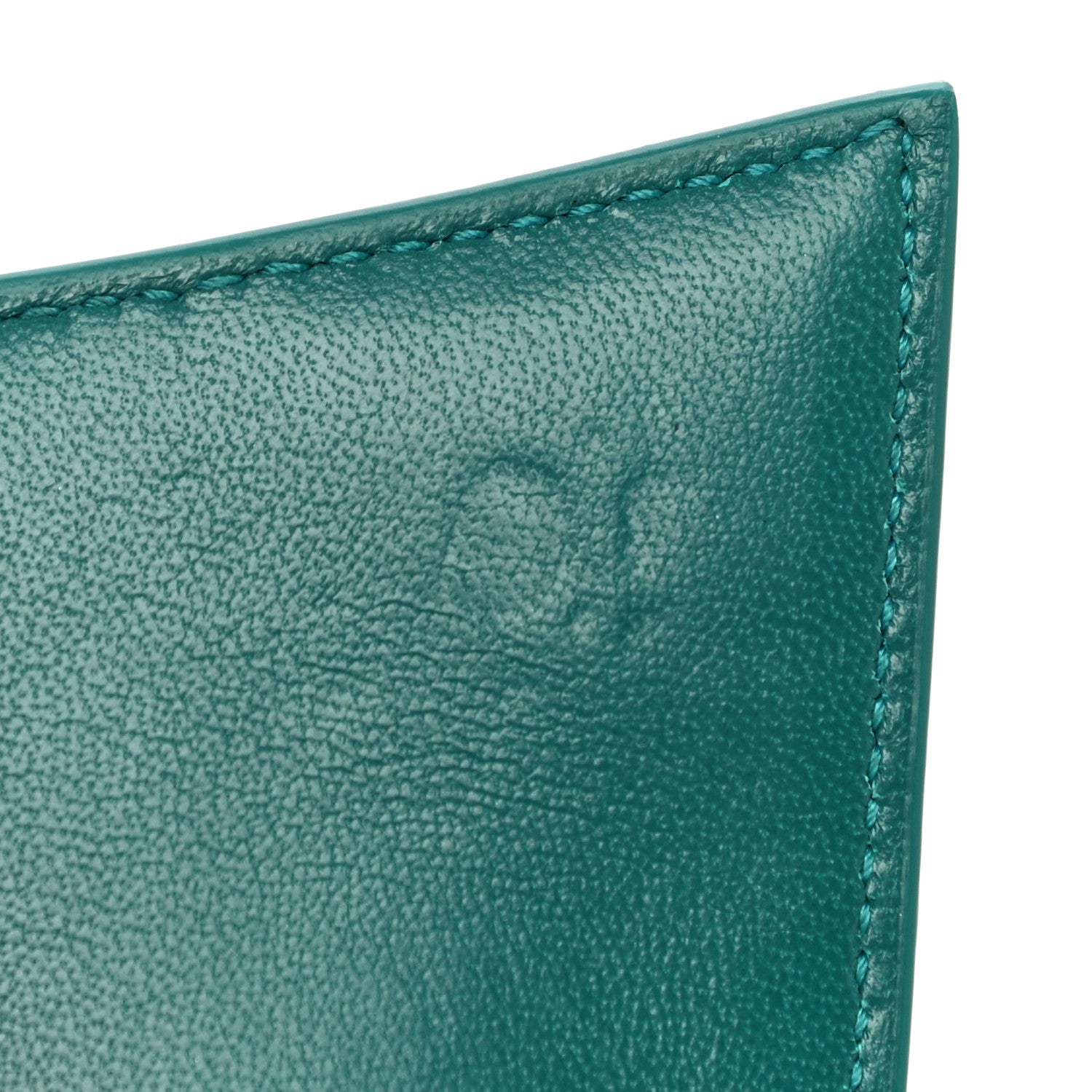 Balenciaga Shiny Calfskin Crocodile Embossed Hourglass Top Handle Bag XS Dark Turquoise 14 of 18